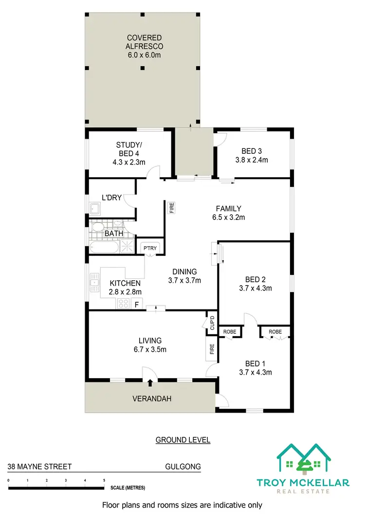 Floorplan of Homely house listing, 38 Mayne Street, Gulgong NSW 2852