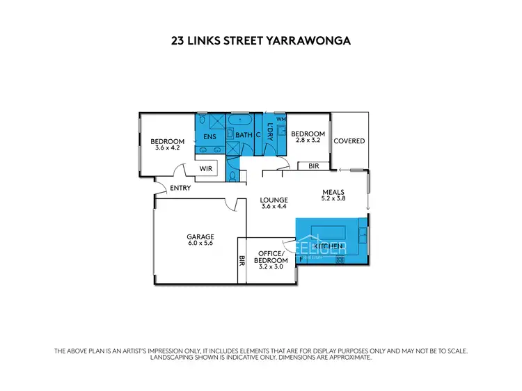 Floorplan of Homely house listing, 23 Links Street, Yarrawonga VIC 3730