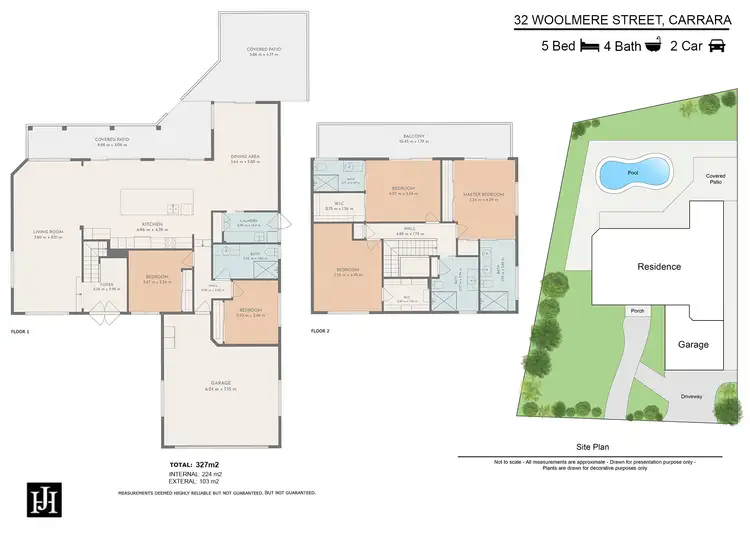 Floorplan of Homely house listing, 32 WOOLMERE STREET, Carrara QLD 4211