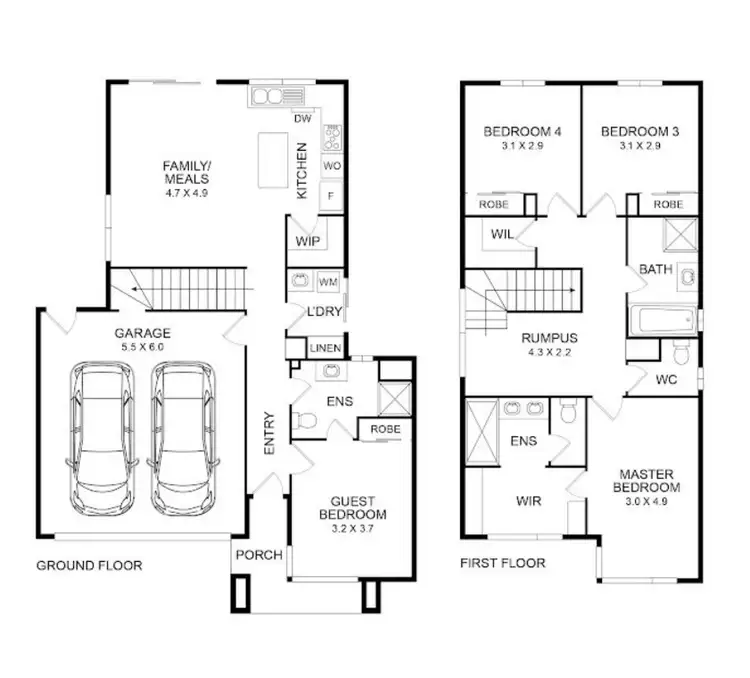 Floorplan of Homely house listing, 41 Anthrium Drive, Mount Duneed VIC 3217