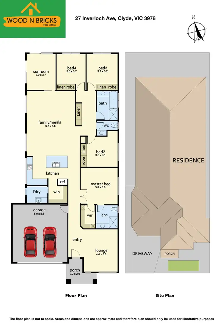 Floorplan of Homely house listing, 27 Inverloch Avenue, Clyde VIC 3978