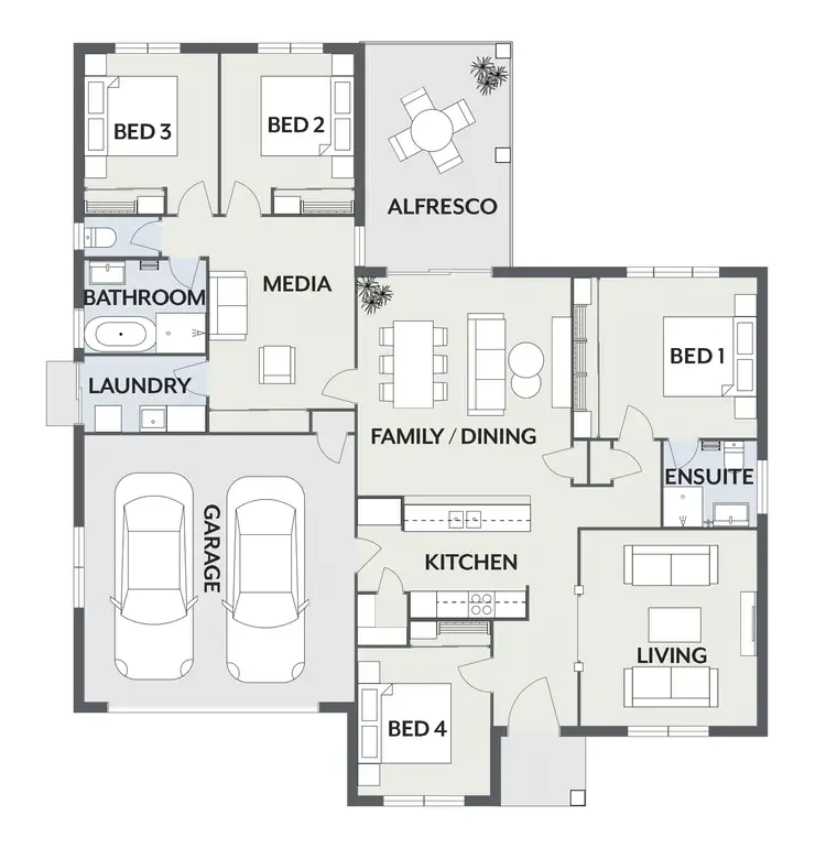 Floorplan of Homely house listing, 5 Livingston Boulevard, Forbes NSW 2871
