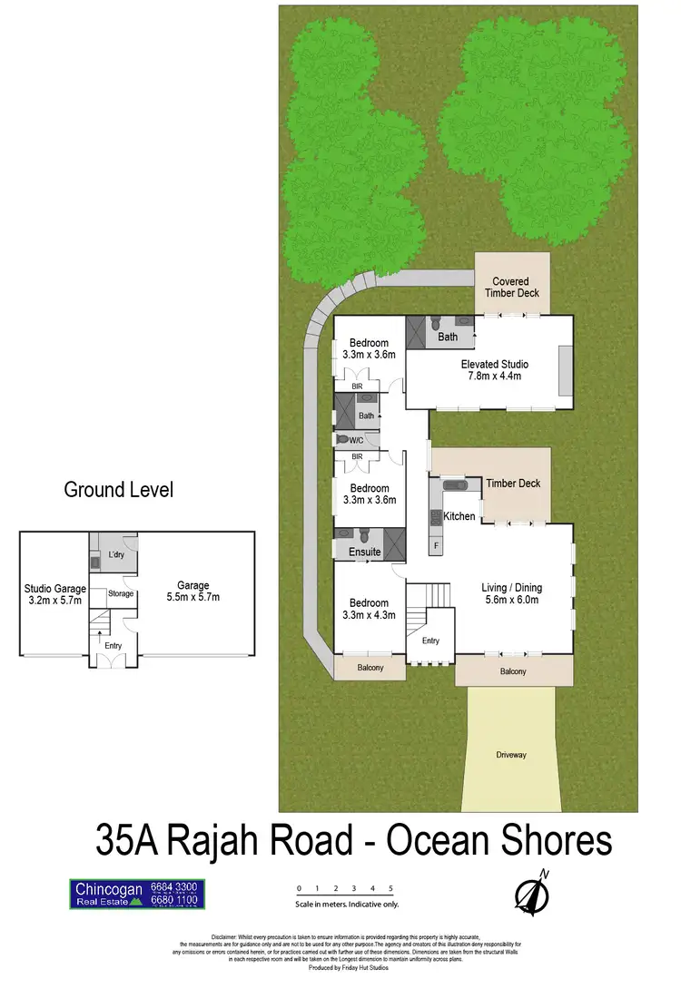 Floorplan of Homely house listing, 35A Rajah Road, Ocean Shores NSW 2483