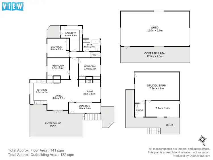 Floorplan of Homely house listing, 109 Cripps Road, Woodbridge TAS 7162