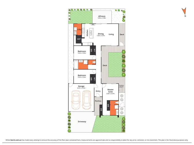Floorplan of Homely house listing, 50 Arnold Circuit, Charlemont VIC 3217