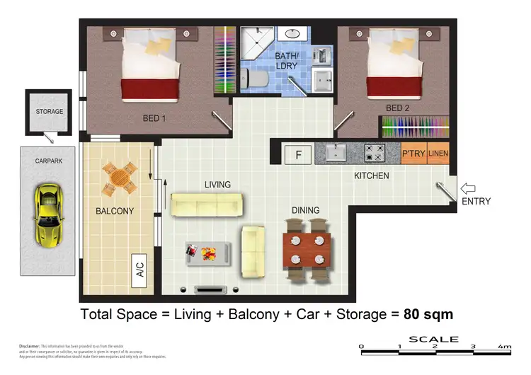 Floorplan of Homely apartment listing, 10/77 Gozzard Street, Gungahlin ACT 2912