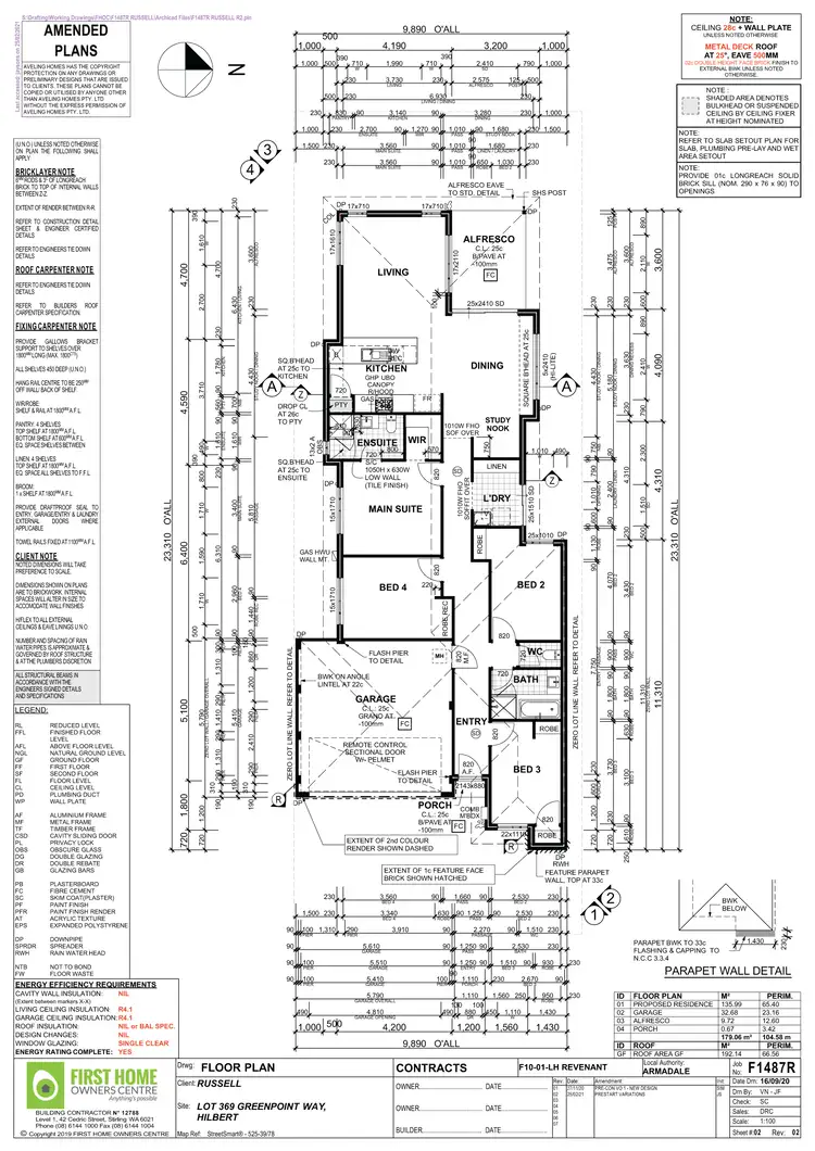 Floorplan of Homely house listing, 75 Greenpoint Way, Hilbert WA 6112