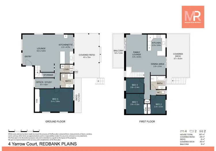 Floorplan of Homely house listing, 4 Yarrow Court, Redbank Plains QLD 4301