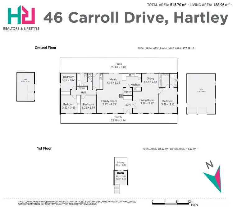 Floorplan of Homely house listing, 46 Carroll Drive, Hartley NSW 2790