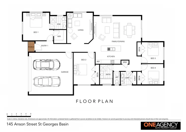 Floorplan of Homely house listing, 145 Anson Street, St Georges Basin NSW 2540