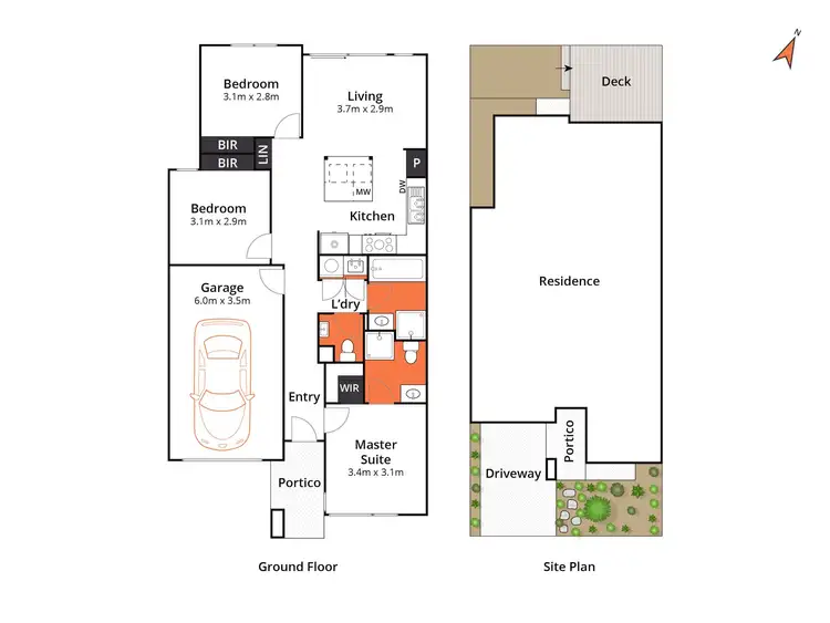 Floorplan of Homely house listing, 17 Fleurieu Circuit, Armstrong Creek VIC 3217