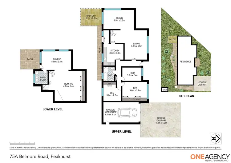 Floorplan of Homely house listing, 75A Belmore Road, Peakhurst NSW 2210