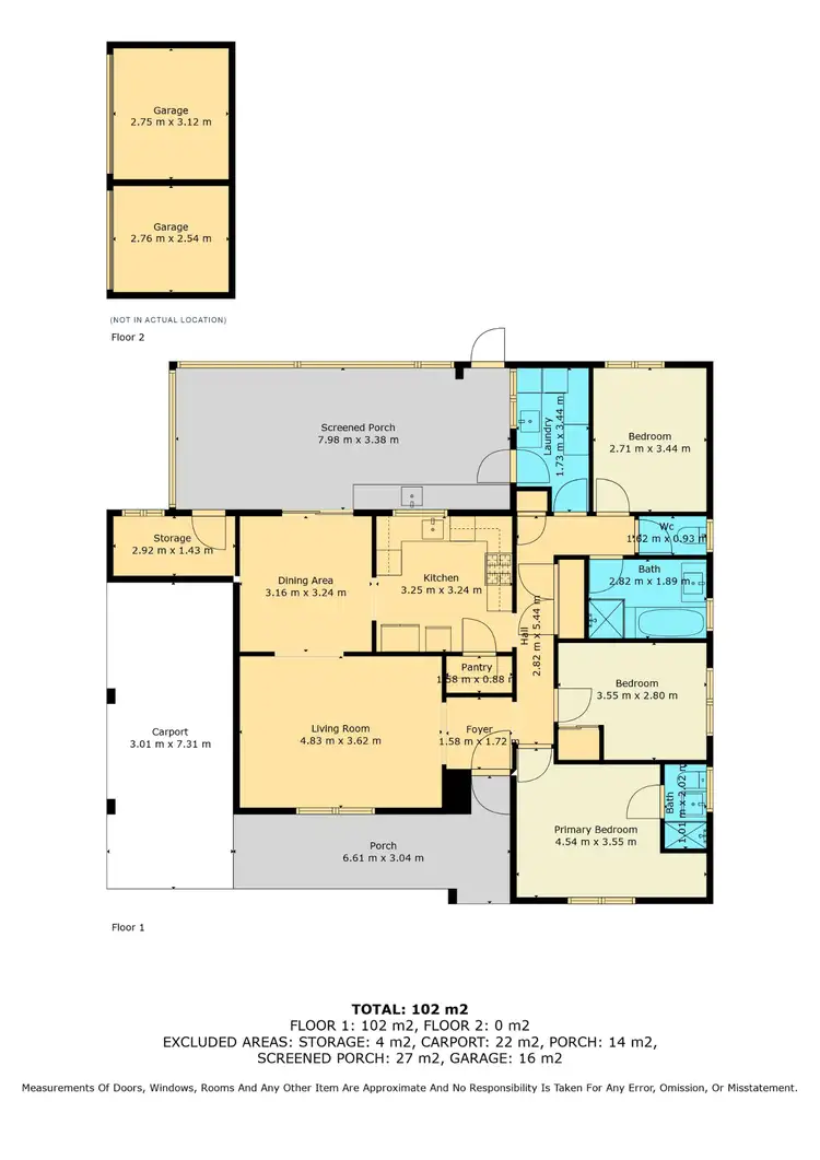 Floorplan of Homely house listing, 46 Sewell Drive, South Kalgoorlie WA 6430