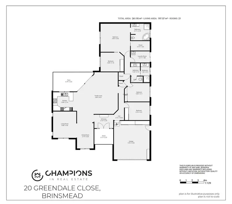 Floorplan of Homely house listing, 20 Greendale Close, Brinsmead QLD 4870