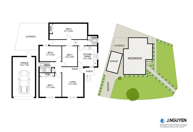 Floorplan of Homely house listing, 2 Chelsea Drive, Canley Heights NSW 2166