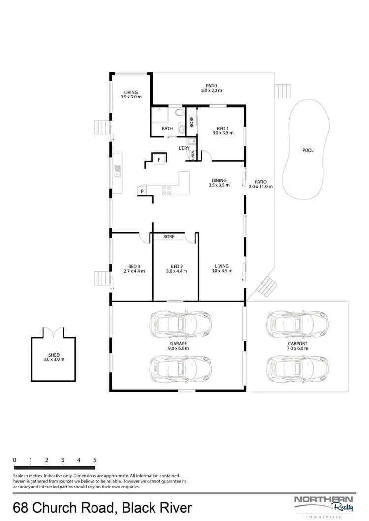 Floorplan of Homely house listing, 68 Church Road, Black River QLD 4818