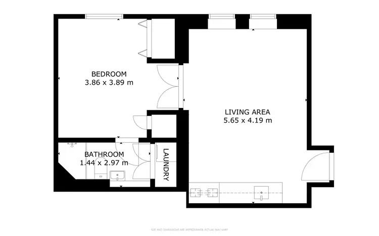 Floorplan of Homely apartment listing, 213/9-15 Bayswater Road, Potts Point NSW 2011