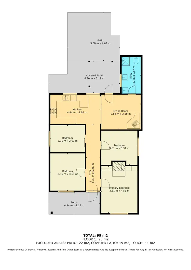 Floorplan of Homely house listing, 69A Wittenoom Street, Boulder WA 6432