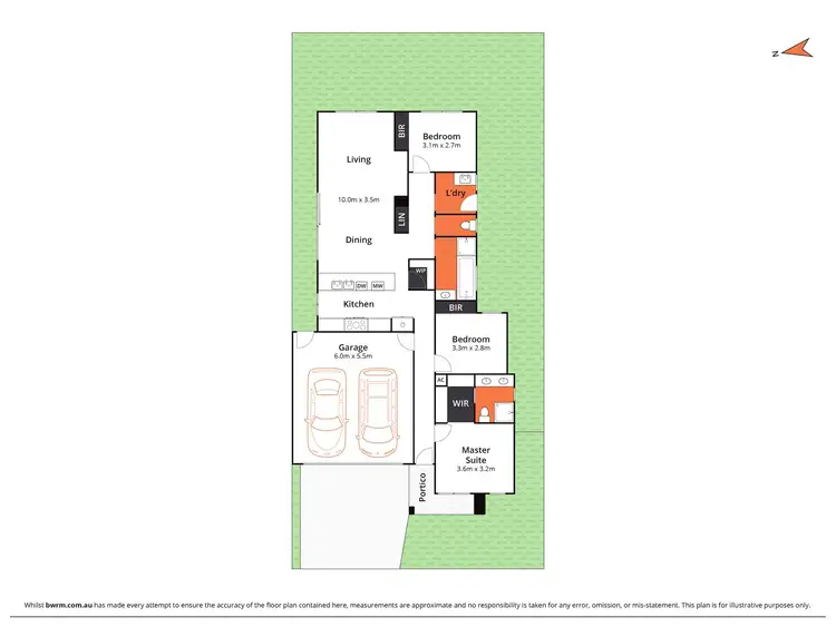 Floorplan of Homely house listing, 2 Schubert Place, Mount Duneed VIC 3217