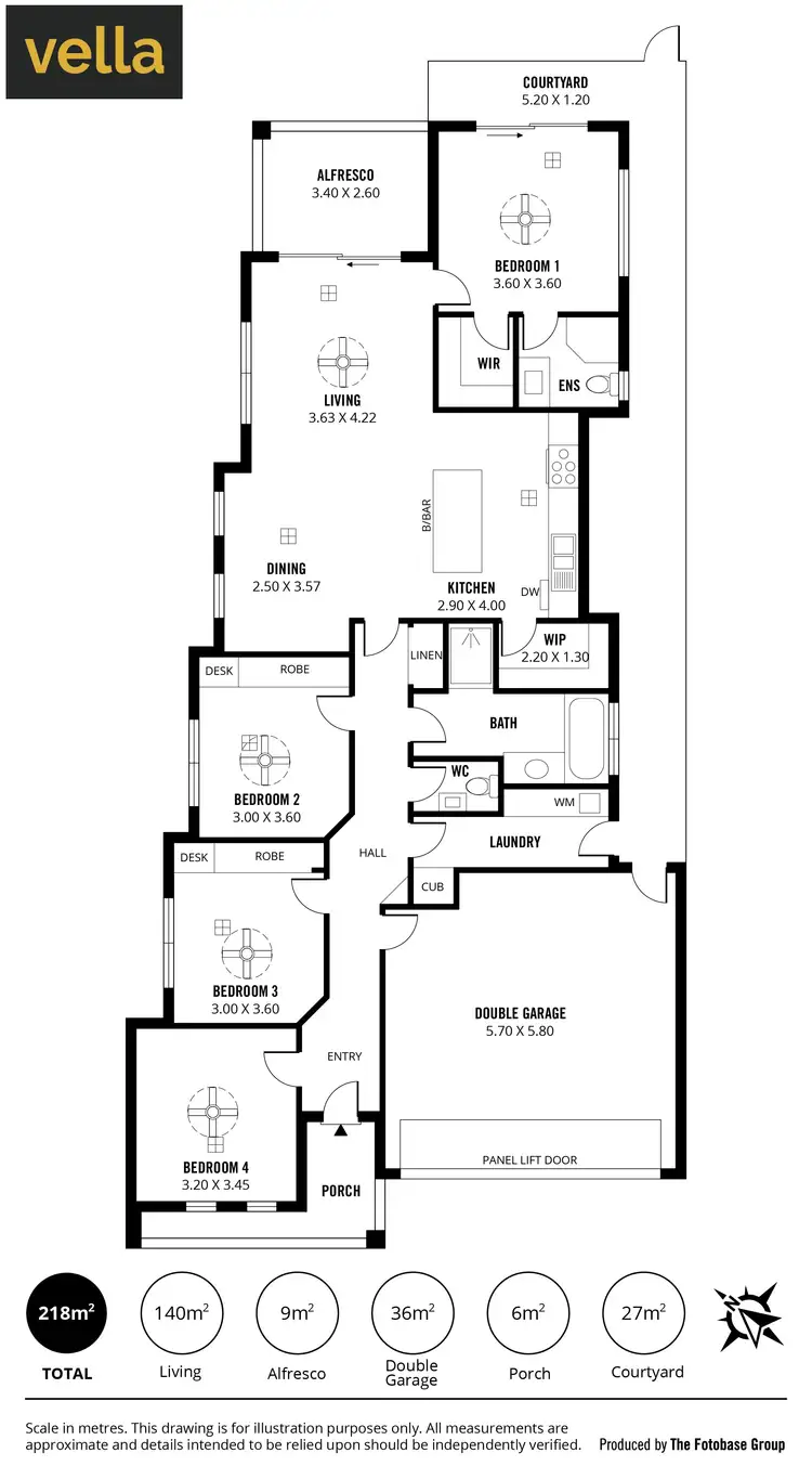 Floorplan of Homely house listing, 14 Albion Street, Windsor Gardens SA 5087