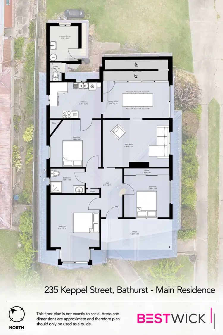 Floorplan of Homely house listing, 235 Keppel Street, Bathurst NSW 2795