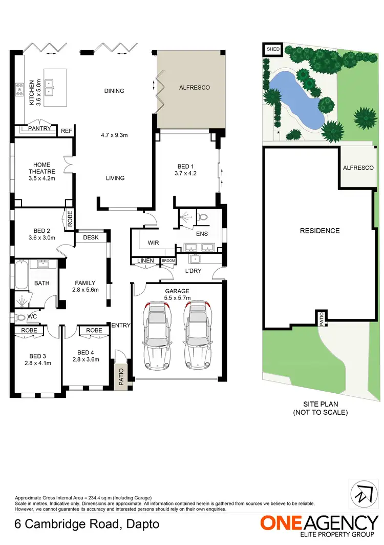 Floorplan of Homely house listing, 6 Cambridge Road, Dapto NSW 2530