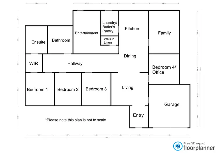 Floorplan of Homely house listing, 47 Ramsay Street, Nhill VIC 3418