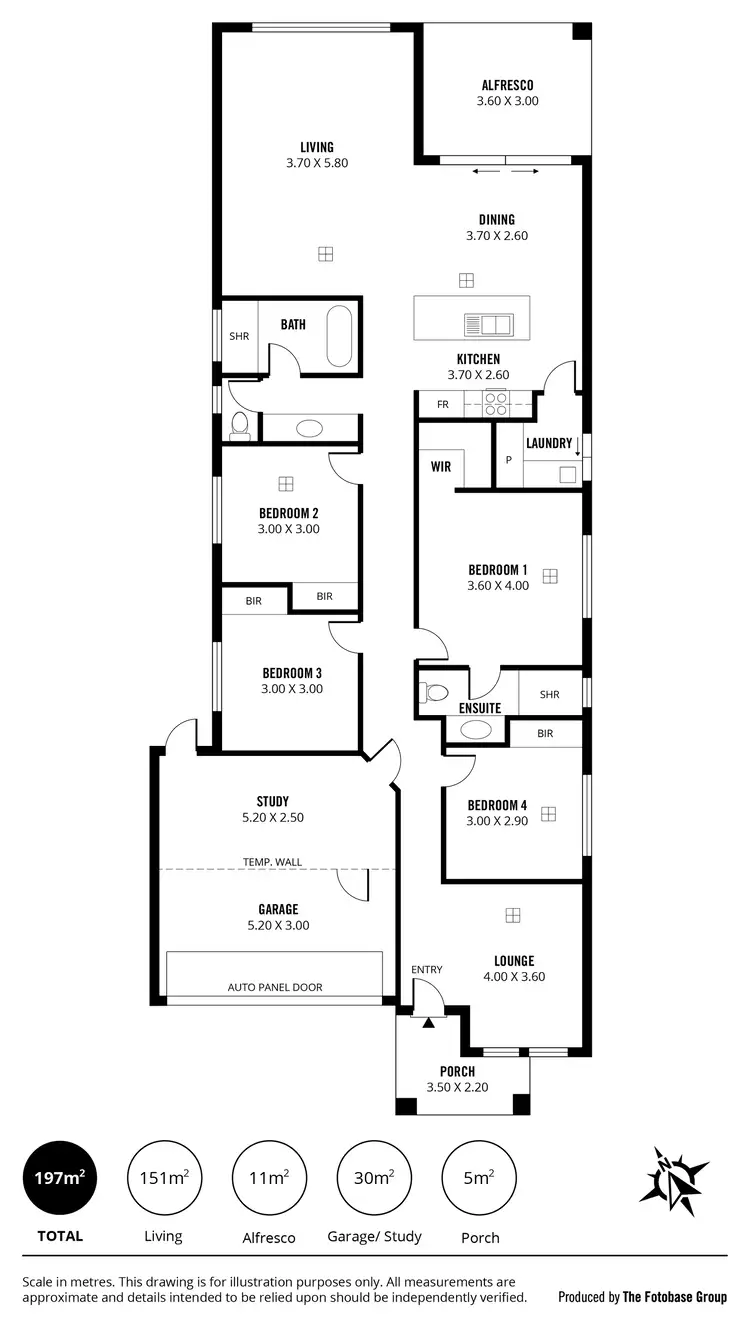 Floorplan of Homely house listing, 14A Tantara Street, Ingle Farm SA 5098