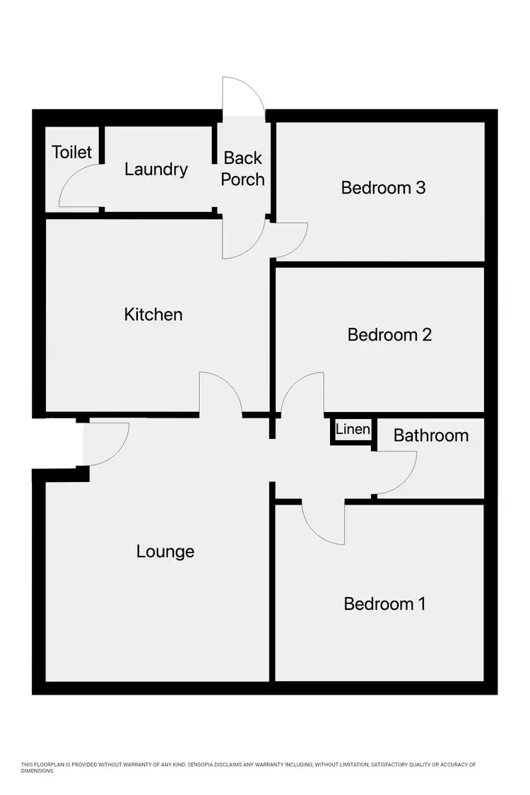 Floorplan of Homely house listing, 15 CLIFFORD STREET, Warracknabeal VIC 3393