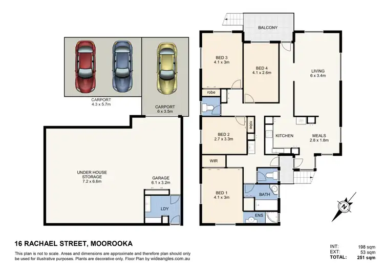 Floorplan of Homely house listing, 16 Rachael Street, Moorooka QLD 4105