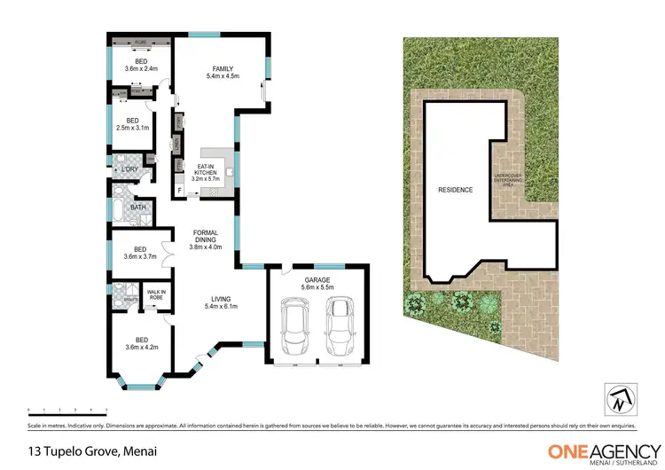 Floorplan of Homely house listing, 13 Tupelo Grove, Menai NSW 2234