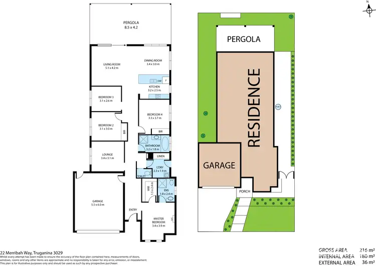 Floorplan of Homely house listing, 22 Merribah Way, Truganina VIC 3029
