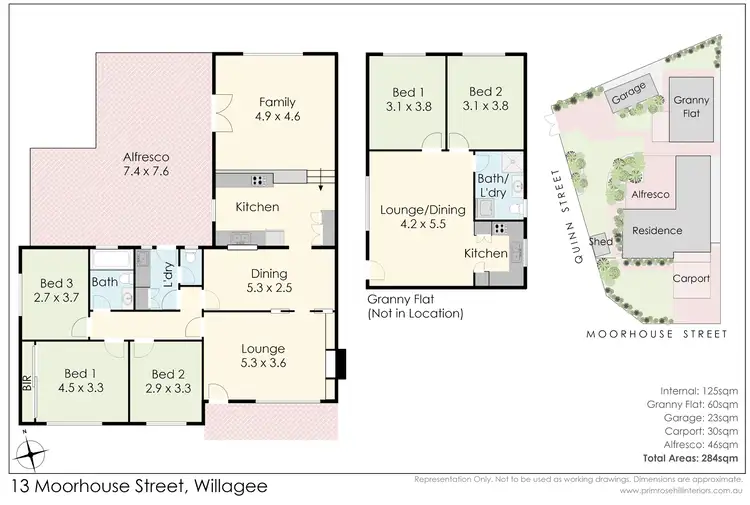 Floorplan of Homely house listing, 13 Moorhouse Street, Willagee WA 6156