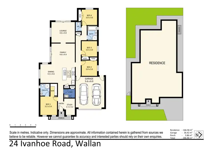 Floorplan of Homely house listing, 24 Ivanhoe Road, Wallan VIC 3756