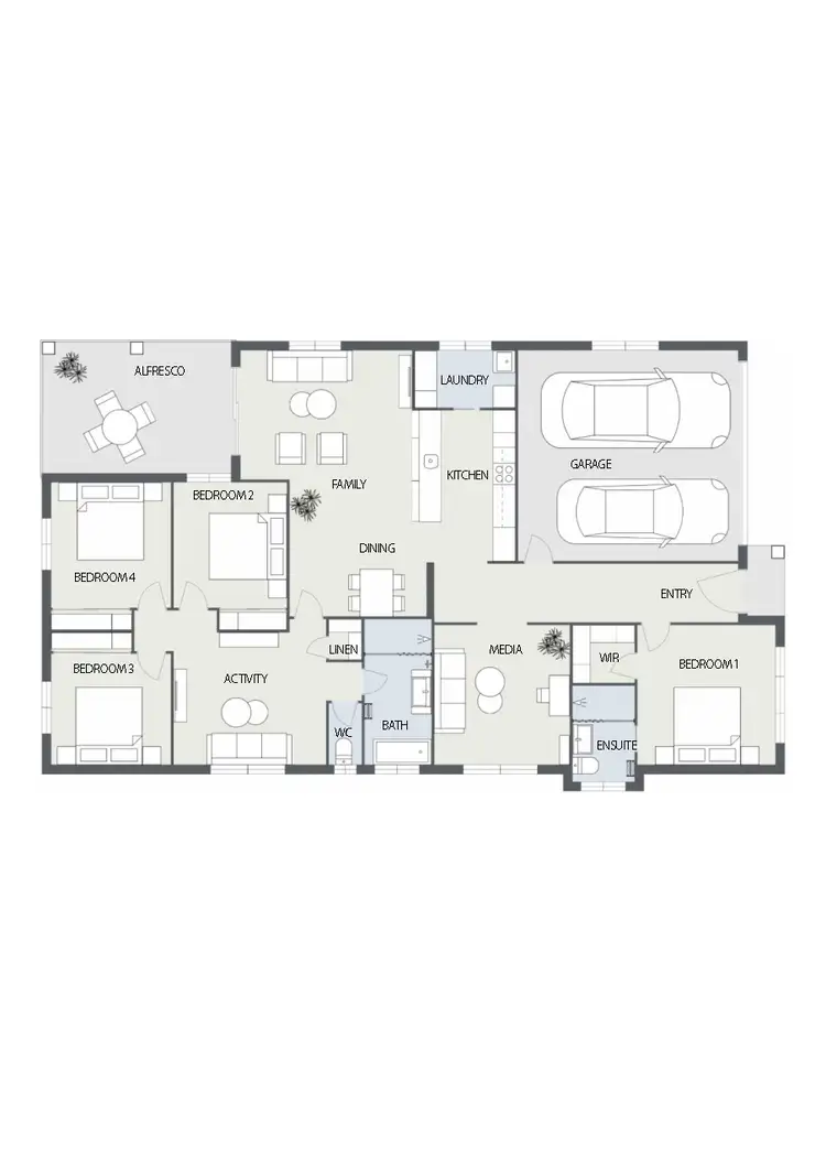Floorplan of Homely house listing, 50 Federation Boulevard Forbes, Forbes NSW 2871