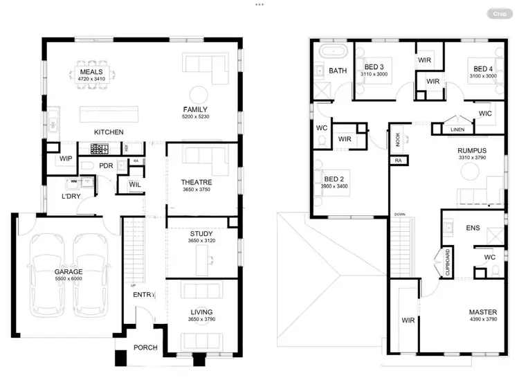 Floorplan of Homely house listing, 2914 Redfield Street, Clyde North VIC 3978