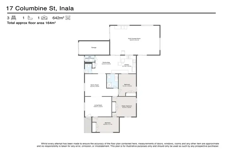 Floorplan of Homely house listing, 17 Columbine Street, Inala QLD 4077