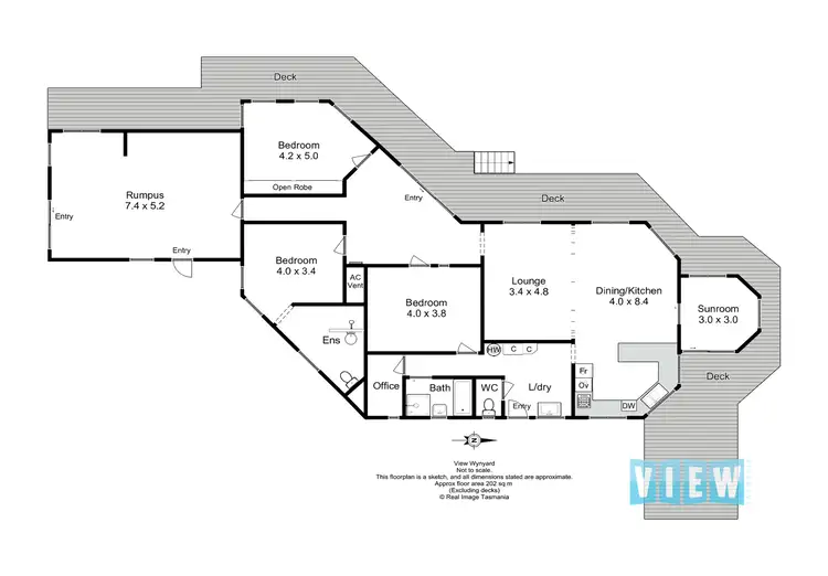 Floorplan of Homely house listing, 129 Locketts Road, Oldina TAS 7325