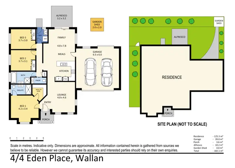 Floorplan of Homely unit listing, 4/4 Eden Place, Wallan VIC 3756