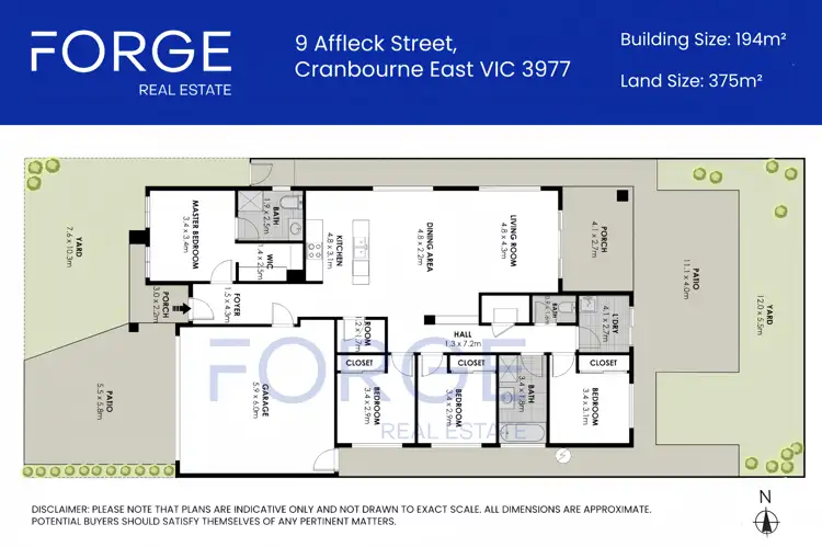 Floorplan of Homely house listing, 9 Affleck Street, Cranbourne East VIC 3977