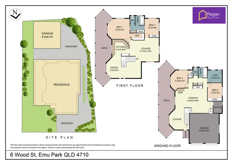 Floorplan of Homely house listing, 6 Wood Street, Emu Park QLD 4710