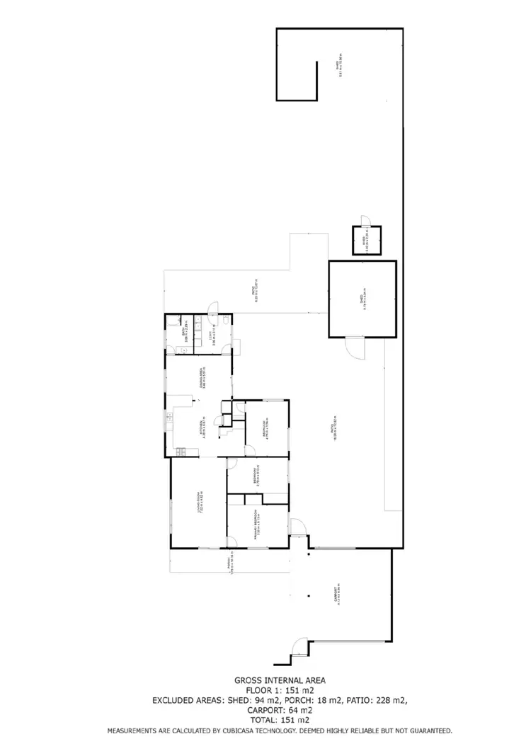 Floorplan of Homely house listing, 77 Forrest Street, Boulder WA 6432