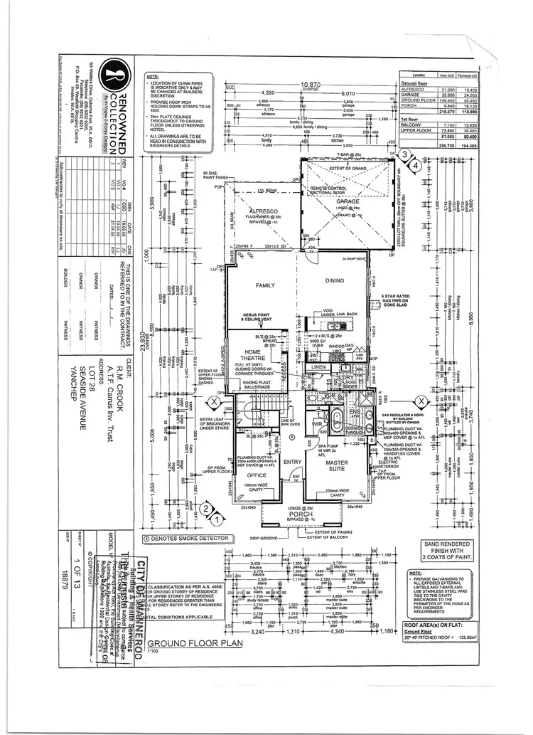 Floorplan of Homely house listing, 42 Seaside Avenue, Yanchep WA 6035