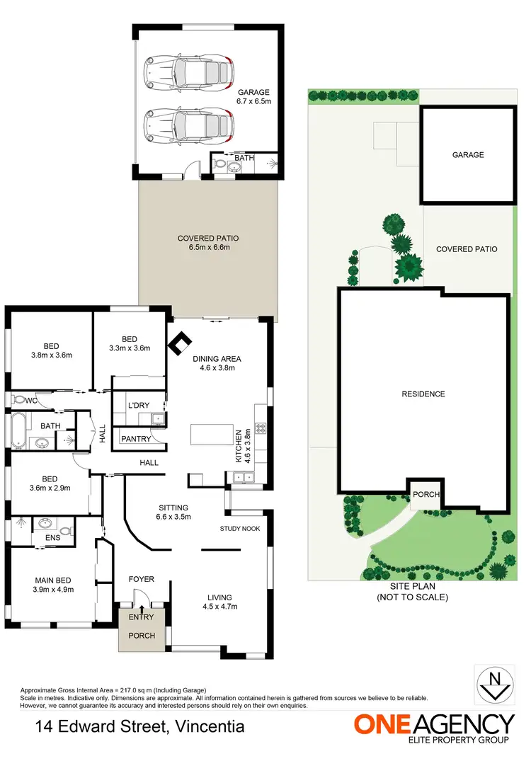 Floorplan of Homely house listing, 14 Edward Street, Vincentia NSW 2540