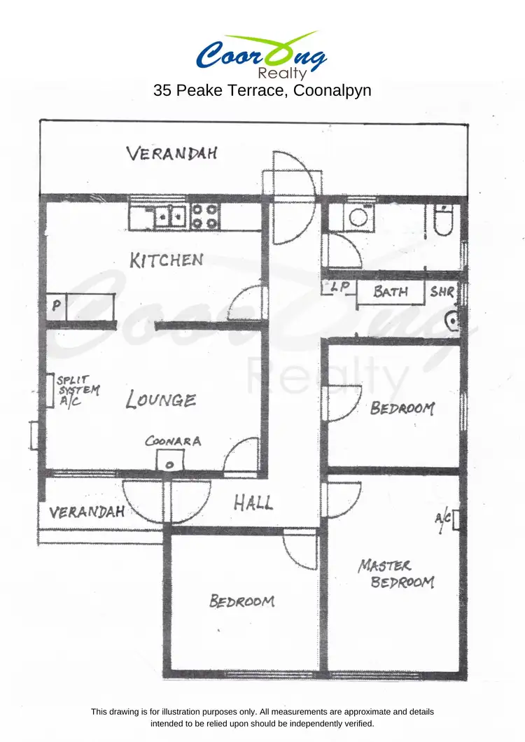 Floorplan of Homely house listing, 35 Peake Terrace, Coonalpyn SA 5265