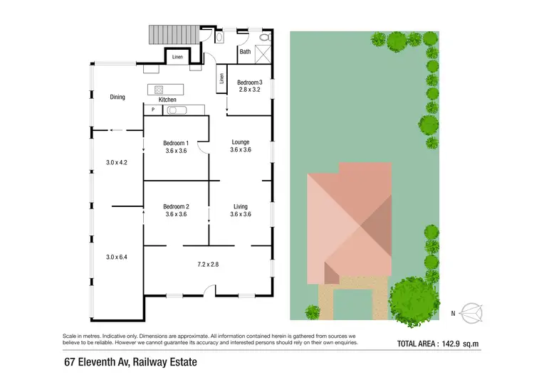Floorplan of Homely house listing, 67 Eleventh Avenue, Railway Estate QLD 4810
