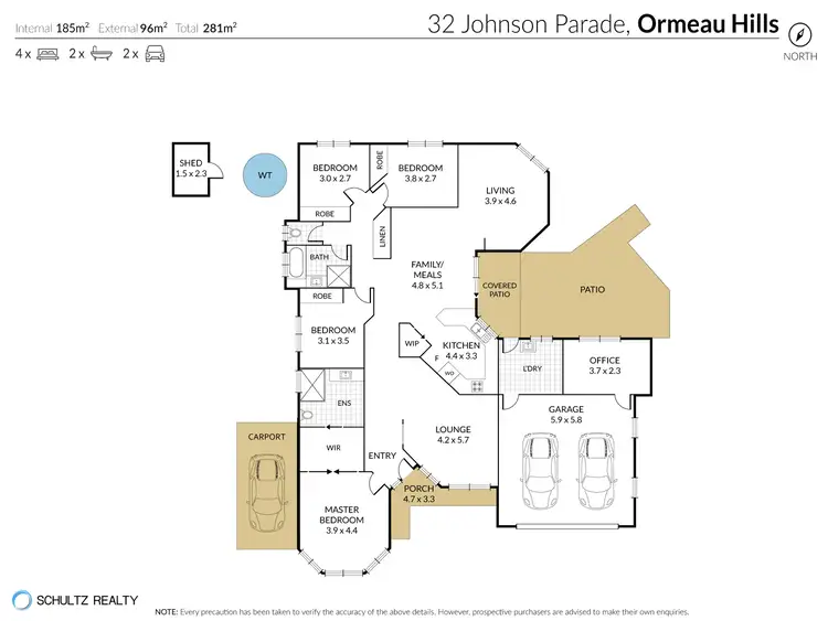 Floorplan of Homely house listing, 32 Johnson Parade, Ormeau Hills QLD 4208