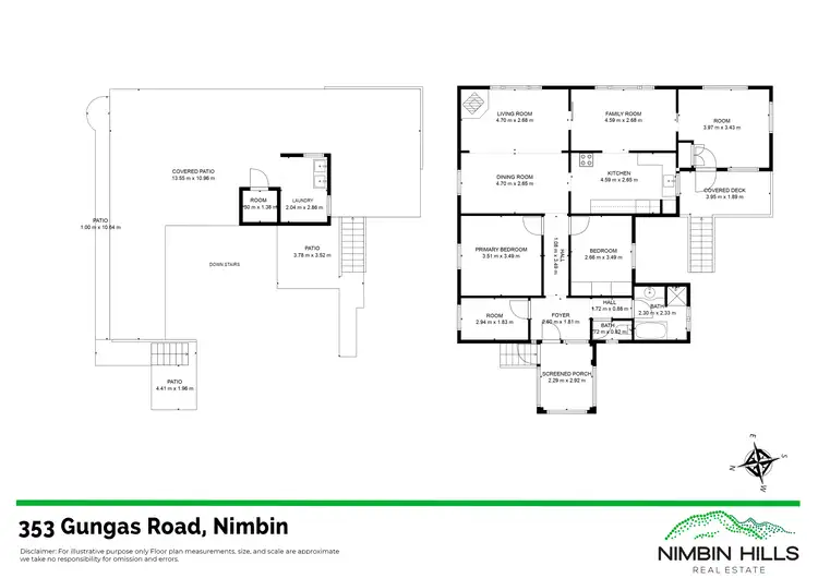 Floorplan of Homely rural property listing, 353 Gungas Road, Nimbin NSW 2480