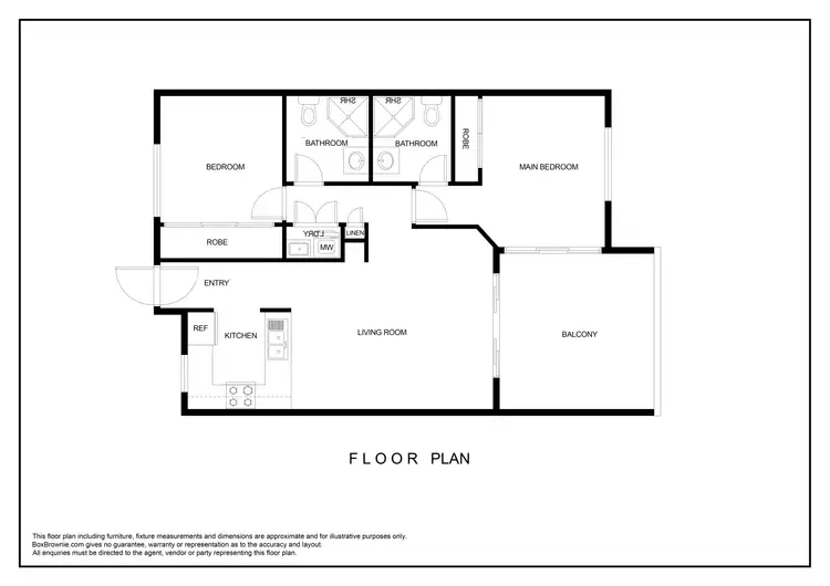 Floorplan of Homely unit listing, 103/1 Maytown Close, Manoora QLD 4870