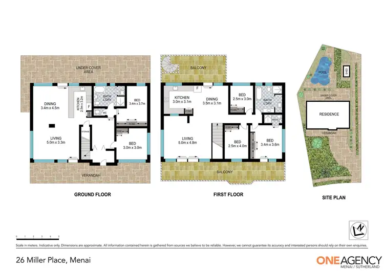 Floorplan of Homely house listing, 26 Miller Place, Menai NSW 2234